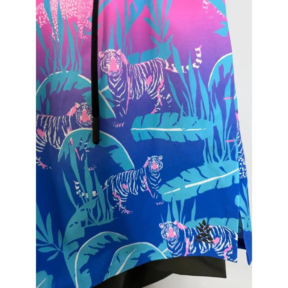 Chubbies The Hydrofoils Classic Swim Trunks‎ Mens S Blue Pink 5.5